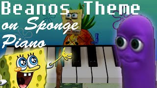 Beanos Theme on Sponge Bob Piano App [upl. by Hekking]