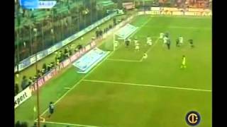 Serie A 20042005 Inter vs Sampdoria 32 Scarpini [upl. by Adnamra]