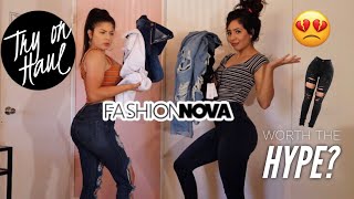 Fashion Nova Try On Haul  Jeans GOODS And BADS [upl. by Esile754]