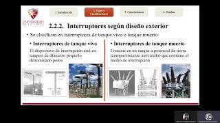 Fundamentos de Interruptores de potencia  Subestaciones Eléctricas  Prog Ingeniería Eléctrica [upl. by Treblig]