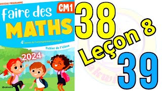 sakwilapro faire des maths cm1 page 3839 [upl. by Dinnage]