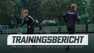 Chemnitzer FC  Trainingsbericht vor dem Heimspiel gegen Hertha 03 Zehlendorf [upl. by Gnivre181]