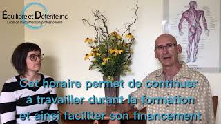 Formations en massothérapie professionnelle 400h à Rimouski [upl. by Lamdin]