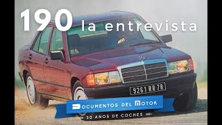 Mercedes 190 W201 la entrevista [upl. by Lehcsreh]