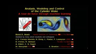 Analysis Modeling and Control of the Cylinder Wake Prof Bernd R Noack – part 1 [upl. by Hedwiga]