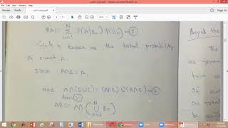 PTSP 9 total probabilityECEPTSPBTechJNTU [upl. by Griffith]