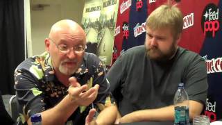 NYCC 2010 Walking Dead  Frank Darabont and Robert Kirkman Interview [upl. by Ocisnarf]