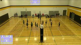 St Boniface vs John Taylor Collegiate AAA Wildcard game Varsity Girls Volleyball [upl. by Thecla284]