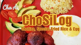 ChoSiLog  Chorizo Special Sinangag at Itlog [upl. by Hanae]