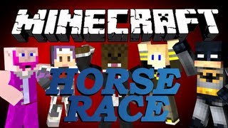 Minecraft Grand National HORSE RACE w SetoSorcerer GoldSolace xRPMx13 and Kyle  JeromeASF [upl. by Ardis449]