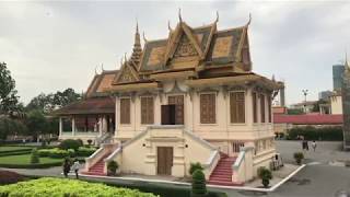 Amazing Tour at Royal Palace Last Call Krung Chaktomok then Krung Phnom Penh  Kingdom of Cambodia [upl. by Klina]