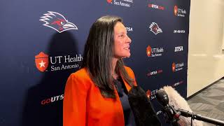 UTSA AD Lisa Campos 2024 Myrtle Beach Bowl Announcement 12824 [upl. by Nyrhtac]