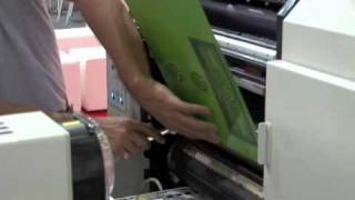 CODIMAG VIVA340 ANIFLO at LABEL EXPO 2011 [upl. by Einahpetse352]