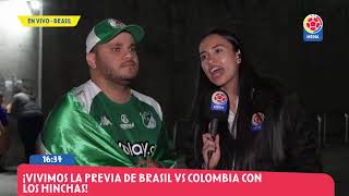 🔴 En vivo  Previa Brasil vs Colombia  Fecha FIFA desde el Estadio Kléber de Andrade [upl. by Virgel]