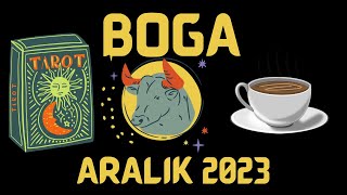 BOGA BURCU ARALIK 2023 KAHVE VE TAROT ACILIMI [upl. by Nwavahs]