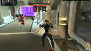 Star Wars KotOR 2 TSL walkthrough  Part 23  Underground Military Base [upl. by Eniksre]