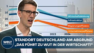 WIRTSCHAFTSKRISE Standort Deutschland am Abgrund Unternehmen kritisieren die AmpelRegierung [upl. by Nae]