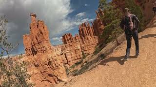 Peak Views of the Trail from Bryce Point to Navajo [upl. by Diskin]