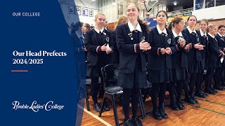 Our Head Prefects 20242025  Pymble Ladies College [upl. by Popelka]