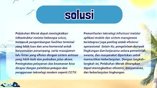 Problematika Infrastruktur dan Solusi Alternatif Pelabuhan Merak [upl. by Atteniuq622]