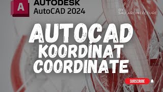 AUTOCAD BASİT KOORDİNAT GİRME  EN HIZLI YÖNTEM [upl. by Aihsenyt]