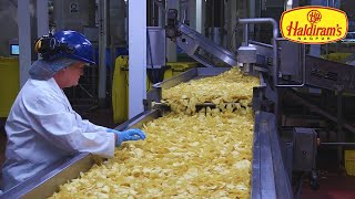 How Haldiram Snacks are Made  Industrial process [upl. by Atiras]