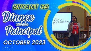 Bryants Dinner with the Principal October 2023 [upl. by Ilanos]