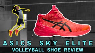 ASICS SKY ELITE FF MT  Volleyball Shoe Review [upl. by Vaas]