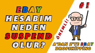 KESİNLİKLE TAMAMINI İZLE  eBay HESABINIZI SUSPEND OLMAKTAN KURTARACAK 5 ÖNEMLİ TAVSİYE [upl. by Aikimat]