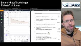 Matematik 4 SANNOLIKHETSFÖRDELNINGAR Normalfördelning och andra täthetsfunktioner [upl. by Ahsilac]