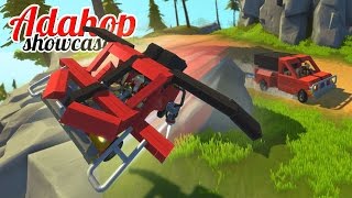 Flying Truck Transformer Scrap Mechanic [upl. by Ayom20]