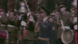 Soviet Army Victory Day Parade in Berlin 1991 [upl. by Gayler]