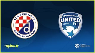 2024 NPLMVIC Round 7 St Albans Saints SC v Manningham United Blues FC [upl. by Candida]