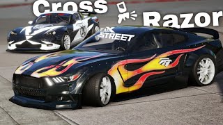 Razors mustang amp SgtCrosss corvette Livery Tutorial CarX Street [upl. by Past]