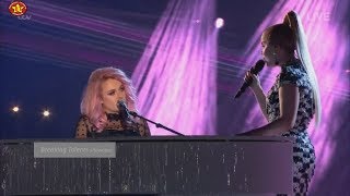 Grace Davies Original Song quotRootsquot duet with Paloma Faith 2nd song X Factor UK 2017 Finals Saturday [upl. by Asiela]