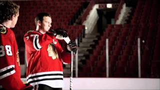 Lemonhead Crossbar TV commercial with Patrick Kane amp Jonathan Toews [upl. by Goldstein511]