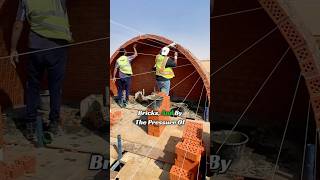 How Brick Arches Defy Gravity with Ingenious Technique shortsviral shortsfeed shortsvideo shorts [upl. by Ylrae816]