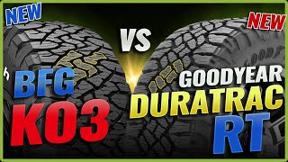 NEW Goodyear DuraTrac RT vs NEW BF Goodrich KO3 [upl. by Omer]