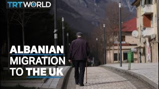 Young Albanians head to the UK in search of a better life [upl. by Davies]