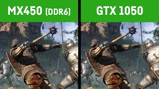 MX 450 DDR6 vs GTX 1050 Laptop in 12 Games [upl. by Hulda]