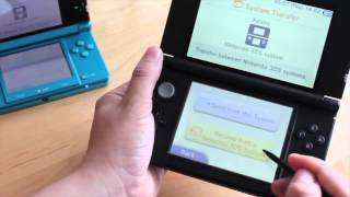 How to transfer data from Nintendo 3DS to the new Nintendo 3DS XL [upl. by Abernathy]