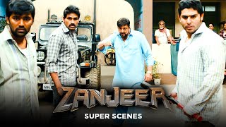 Zanjeer Hindi Movie  Watch Sanjay Dutt fighting to save Priyankas life  Ram Charan  Priyanka [upl. by Aikmat206]