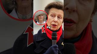 “Not my Queen” Princess Anne humiliated Queen Camilla in public shorts kate [upl. by Keg]