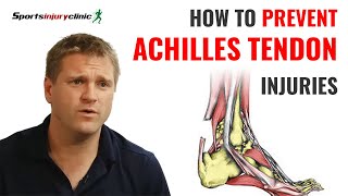 How to Prevent Achilles Tendon Injuries  Preventing achilles tendonitis [upl. by Gabrielle]