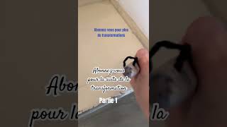 Peindre mes escaliers peinture Chalk Paint Annie Sloan chalkpaint renovation homedecor diy [upl. by Nyvlem]