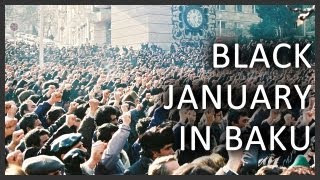 Collapse of the Soviet Union and blowback in Baku January 20 1990 [upl. by Ayanaj]