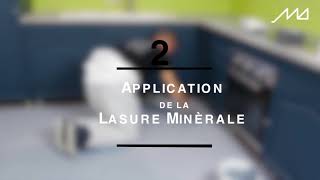 Tuto dapplication de la lasure minérale Marius Aurenti [upl. by Amelita]