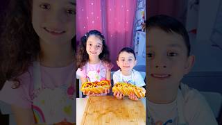 A recipe for a delicious and healthy hotdog prepared by children shorts viral recipe children [upl. by Anura]