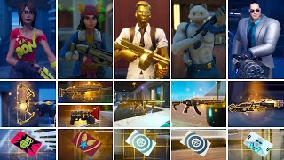 All Bosses Mythic Weapons amp Vault Locations Guide  Fortnite Chapter 2 Season 2 [upl. by Arraic]