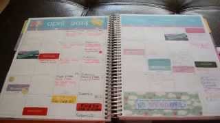 Erin Condren Life Planner  Quick Overview and How I Use Mine [upl. by Tay177]